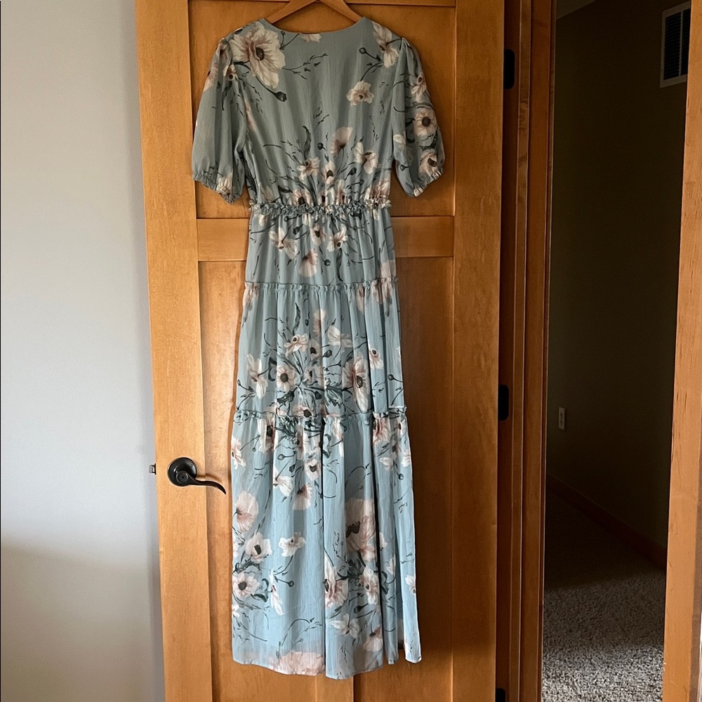 NWT Baltic Born Santorini Floral print Maxi Dress Size Medium - Picture 4 of 6